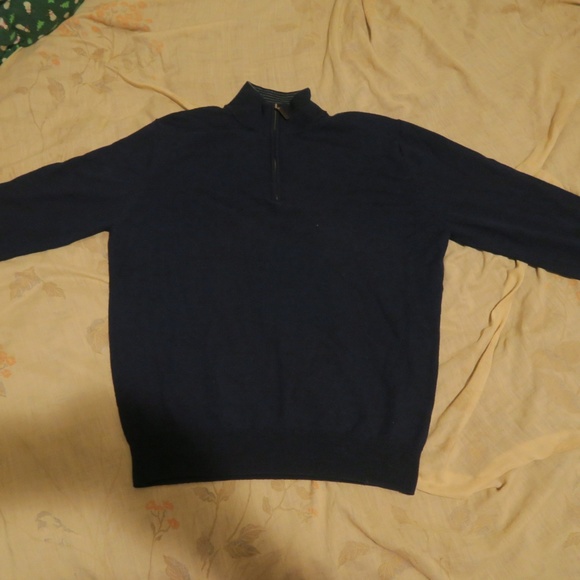 UNTUCKit Other - UNTUCKit Merino Wool 1/4 Zip Pullover  ADV-CNTX